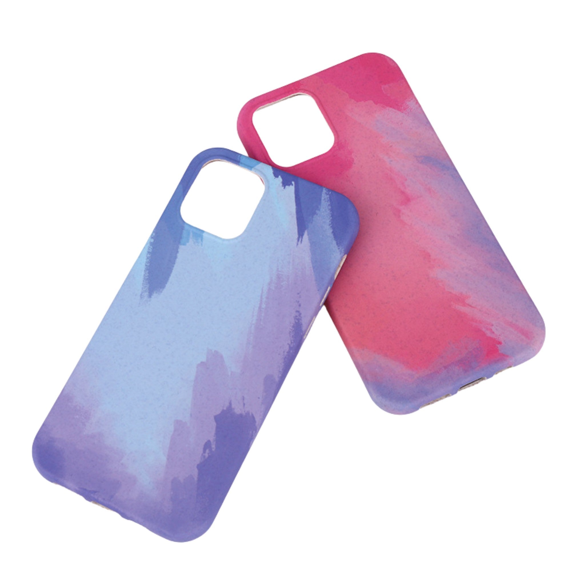 Biodegradable Frosted Oil Painting Phone Case